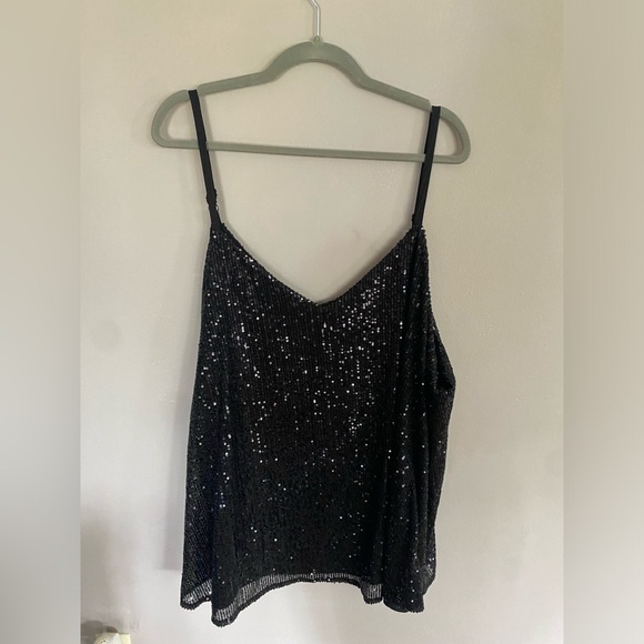 Torrid Black Sequin Camisole - Picture 1 of 3